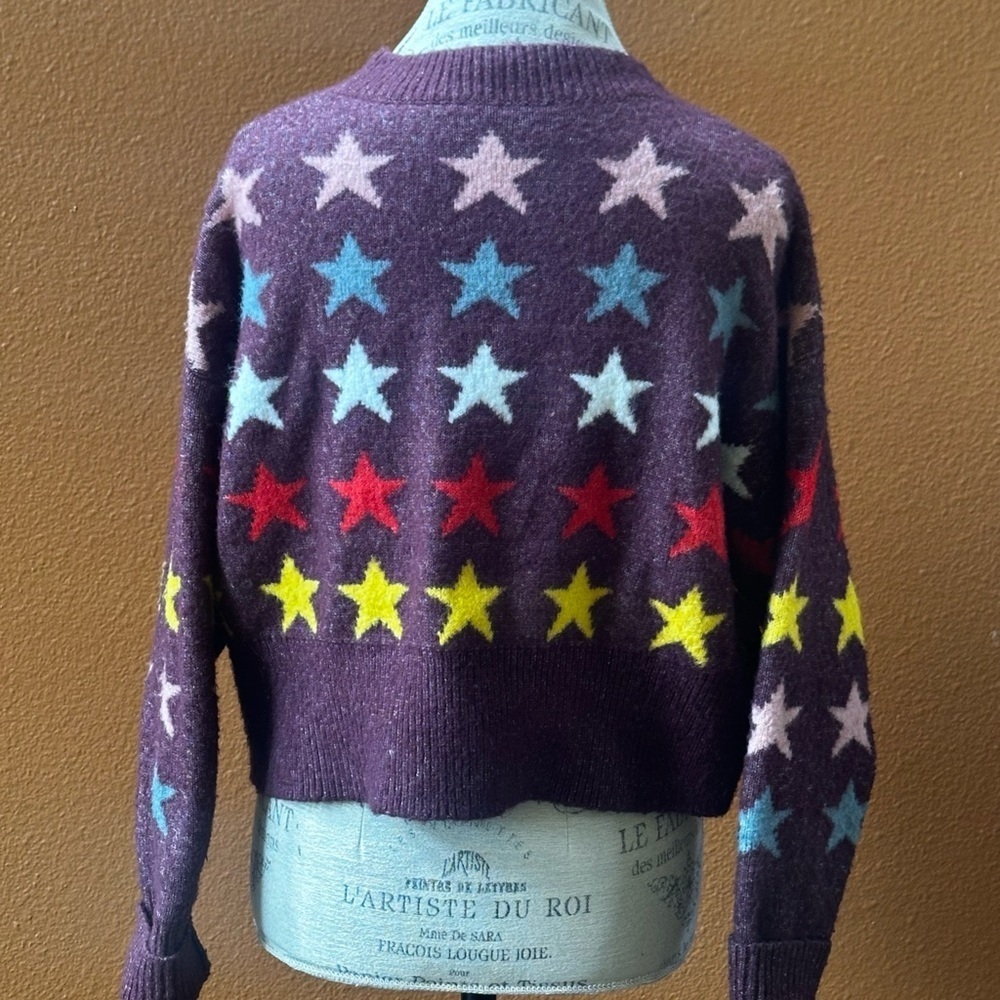 Wild Fox Rainbow Star Sweater Size Xs Euc! — image 7 of 8